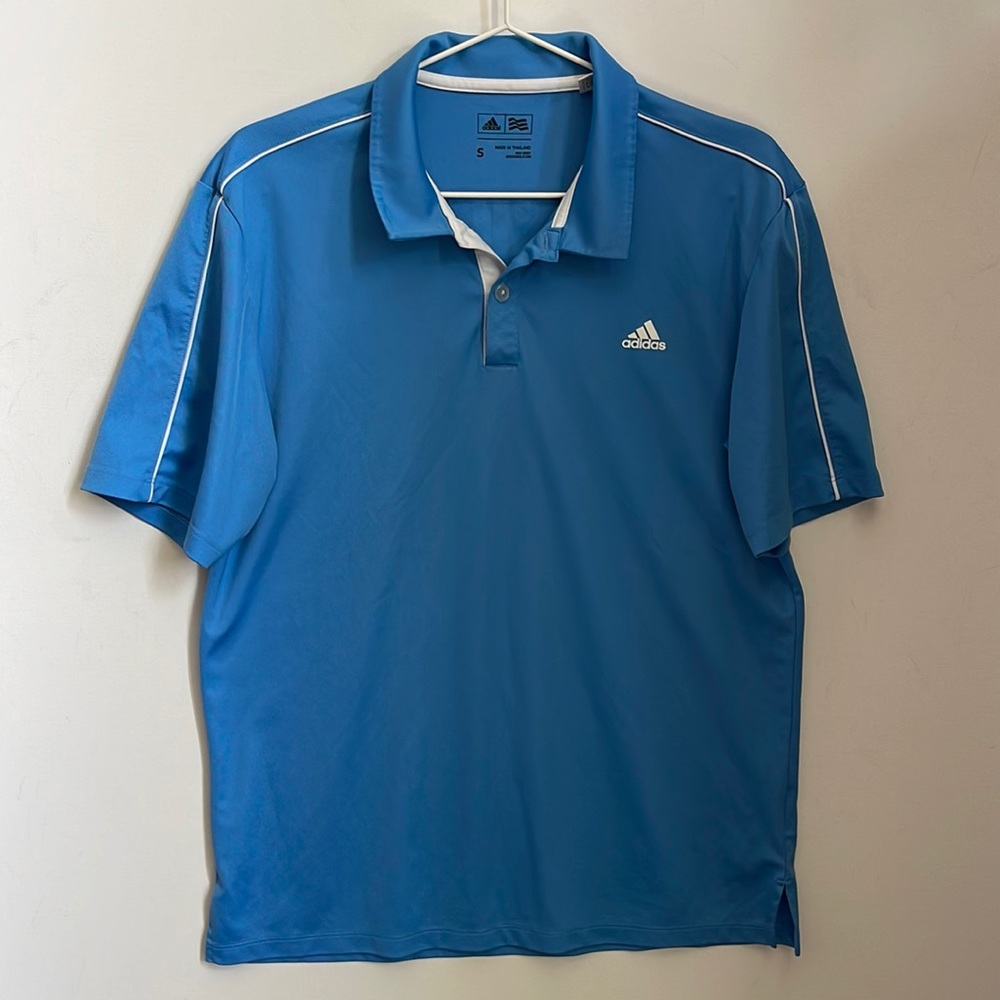 Adidas Golf Men Polo | Blue | Small